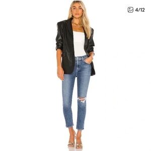 Agolde Toni Mid Rise Straight in Shoreline (Size 26)